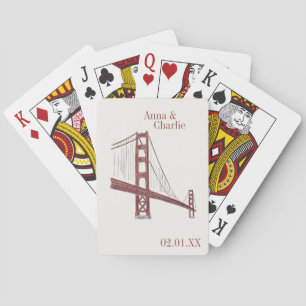 Baraja De Cartas Boda de San Francisco