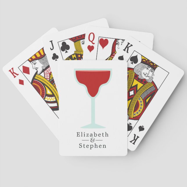Baraja De Cartas Boda Fiesta (Reverso)