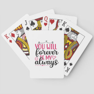 Baraja De Cartas Boda Siempre Serás Mi
