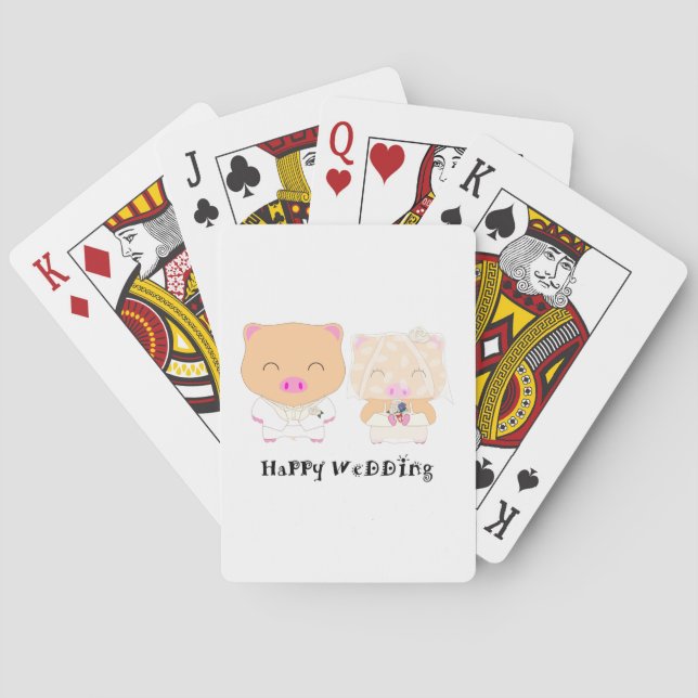 Baraja De Cartas BodaFeliz (Reverso)