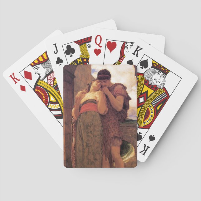 Baraja De Cartas Bodas (por Frederic Leighton) (Reverso)