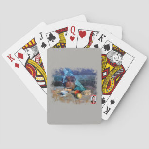 Baraja De Cartas Bodegón a espátula/Natureza morta/Still life