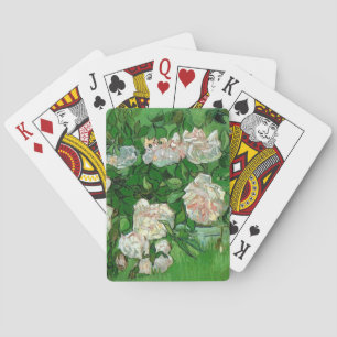 Baraja De Cartas Bodegón: Rosas rosadas de Vincent van Gogh