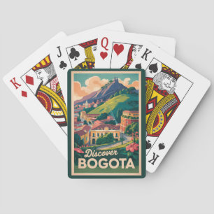 Baraja De Cartas Bogota Colombia Viaje Arte Vintage