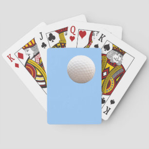 Baraja De Cartas Bola de golf en las tarjetas de Sky