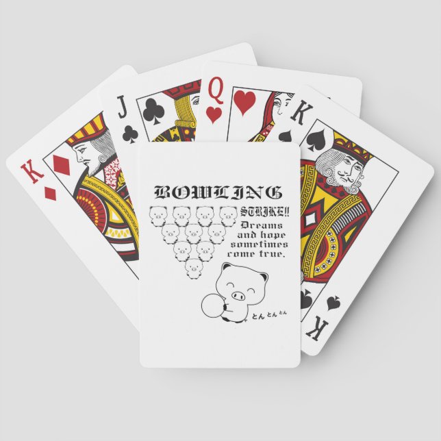 Baraja De Cartas Boliche (Reverso)