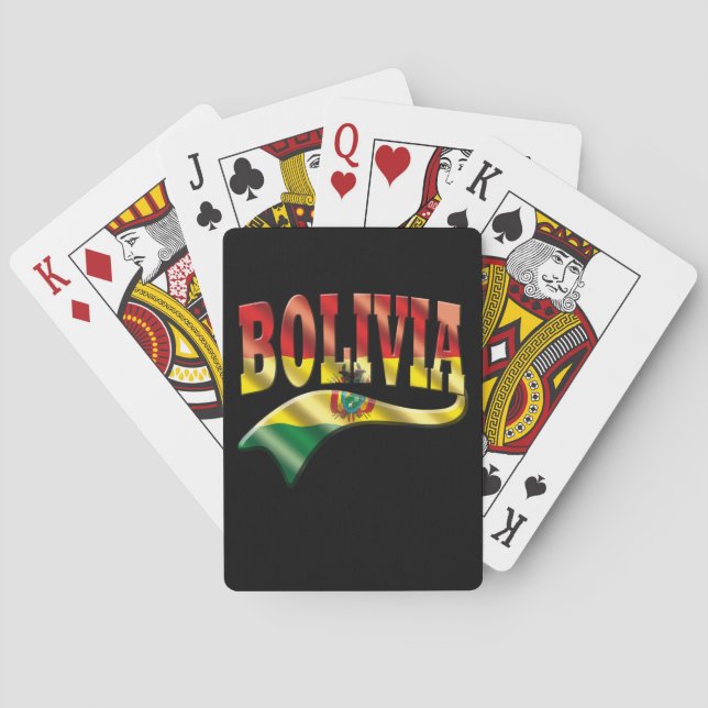 Baraja De Cartas Bolivia (Reverso)