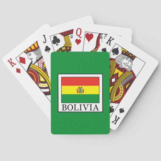 Baraja De Cartas Bolivia (Reverso)