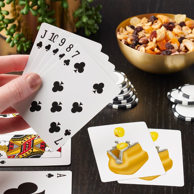Baraja De Cartas Bolsa de Monedas de Oro (Subido por el creador)