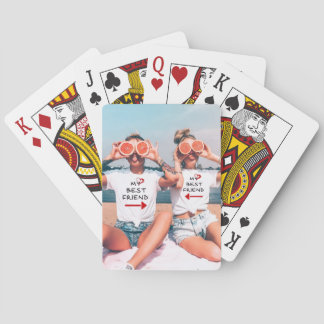 Baraja De Cartas Bolso Personalizado de Amistad con Foto