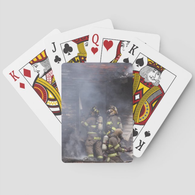 Baraja De Cartas Bombero (Reverso)
