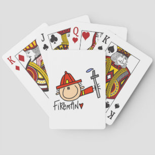 Baraja De Cartas Bombero