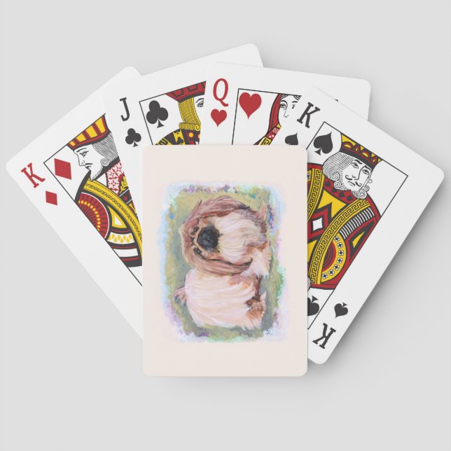 Baraja De Cartas Bonita en Rosa (Reverso)