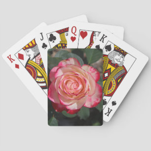 Baraja De Cartas Bonito floral de la naturaleza de la planta de la