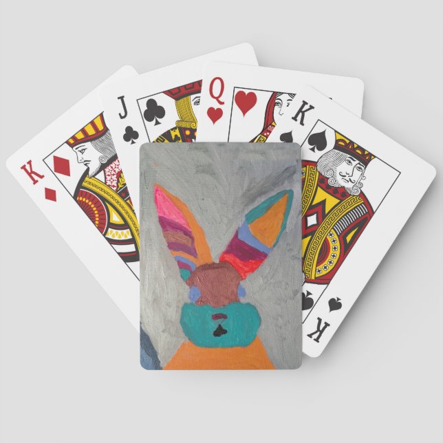 Baraja De Cartas Bonnie Bunnie Cards - Arte de Drew (Reverso)