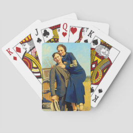 Baraja De Cartas Bonnie Parker Clyde Barrow 1933
