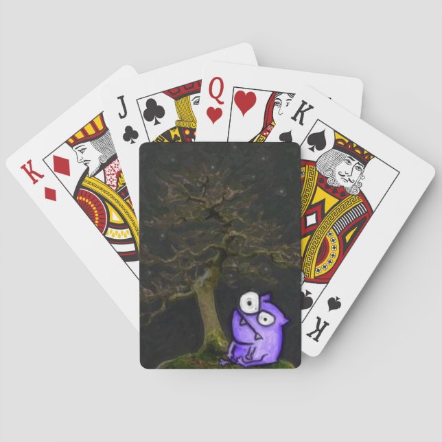 Baraja De Cartas Bonsai y la bestia (Reverso)