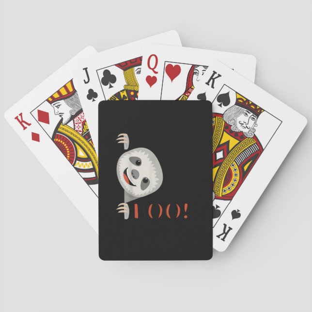 Baraja De Cartas ¡Boo! Divertido escondiendo a Peekaboo Scary Hallo (Reverso)
