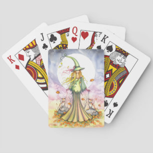Baraja De Cartas Bookends Wat and Cats Fantasy Art