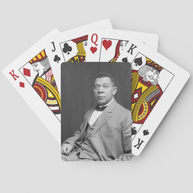Baraja De Cartas Booker Taliaferro Washington: Educador Negro (Reverso)