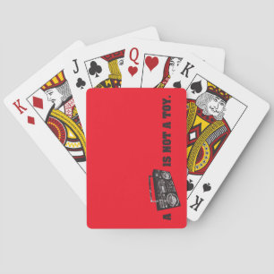 Baraja De Cartas Boombox no es un juguete