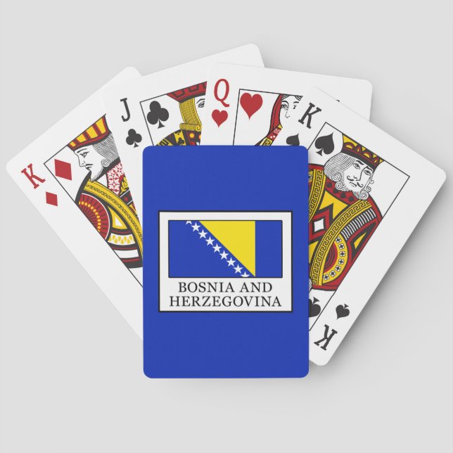 Baraja De Cartas Bosnia y Herzegovina (Reverso)
