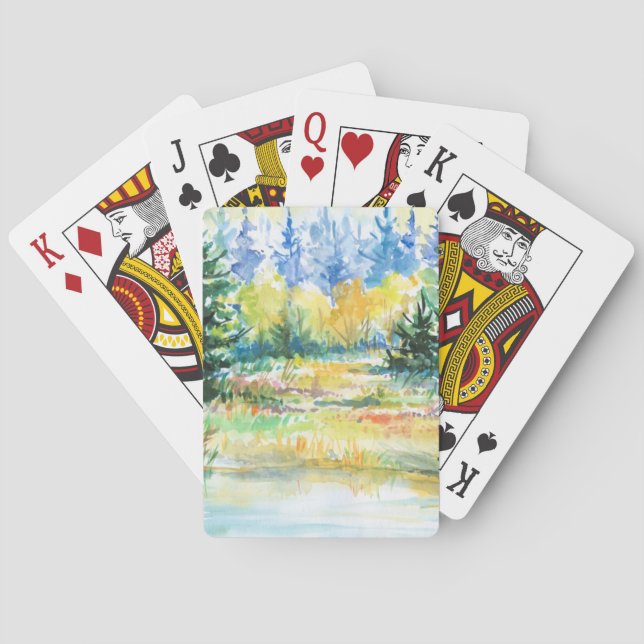 Baraja De Cartas Bosque (Reverso)