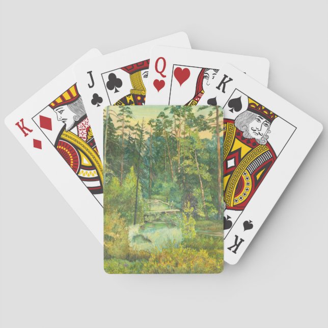 Baraja De Cartas Bosque (Reverso)