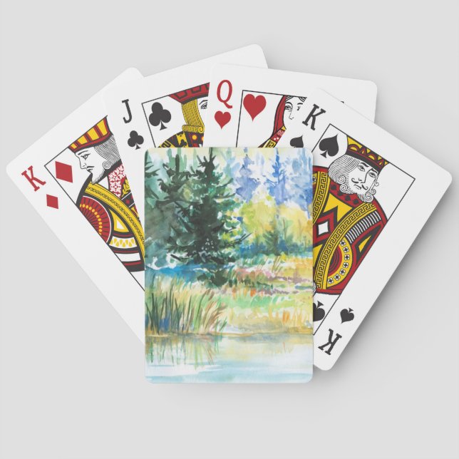 Baraja De Cartas Bosque (Reverso)