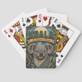 Baraja De Cartas Bosque de eucaliptos de koala POPCUT