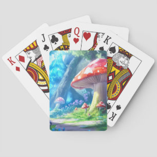Baraja De Cartas Bosque de hongos
