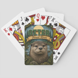 Baraja De Cartas Bosque de Nutria Río POPCUT