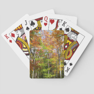 Baraja De Cartas Bosque de Otoño II Fotografía de paisaje otoñal