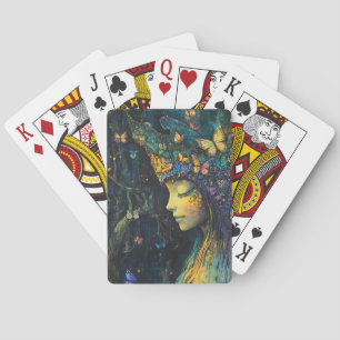 Baraja De Cartas Bosque Encantado de la Diosa Mariposa (6)