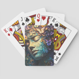 Baraja De Cartas Bosque Encantado de la Diosa Mariposa (7)