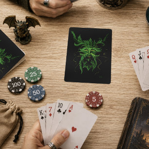 Baraja De Cartas Bosque Encantador Dríade Mujer Mariposa Fantasía