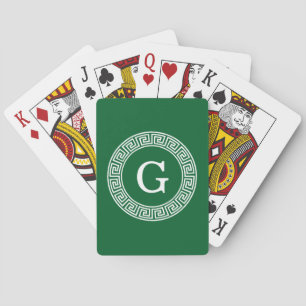 Baraja De Cartas Bosque Gr Whats Griego Key Rnd Frame Monograma Ini