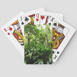 Baraja De Cartas Bosque lluvioso dominicano I Naturaleza tropical v
