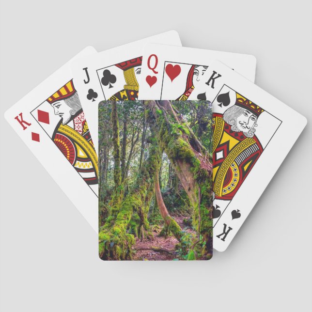 Baraja De Cartas Bosque Musgoso (Reverso)