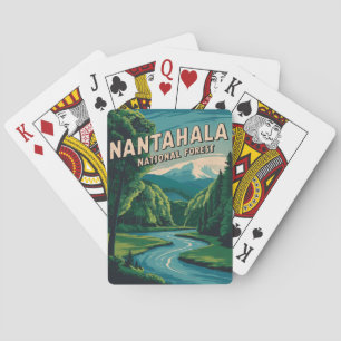Baraja De Cartas Bosque nacional de Nantahala
