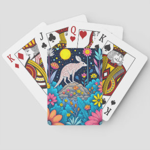 Baraja De Cartas Bosque nocturno de ensueño