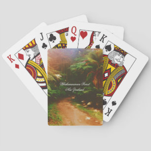 Baraja De Cartas Bosque Whakarewarewa, Rotorua, Nueva Zelanda