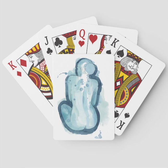 Baraja De Cartas Bosquejo de Serena (Reverso)