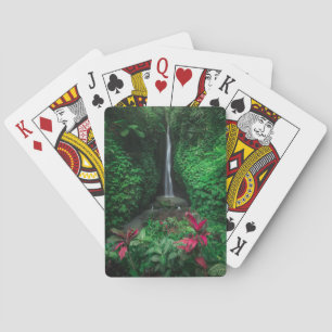 Baraja De Cartas Bosques   Cascadas de Leke Leke en Bali