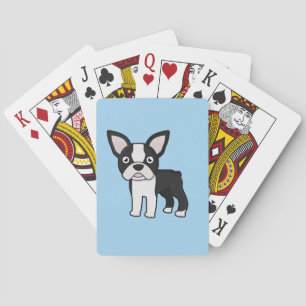 Baraja De Cartas Boston linda Terrier