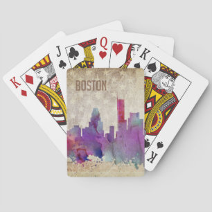 Baraja De Cartas Boston, MAMÁES   Esquina acuática de la ciudad