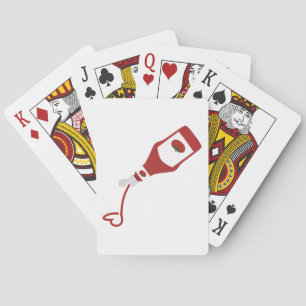 Baraja De Cartas Botella Ketchup