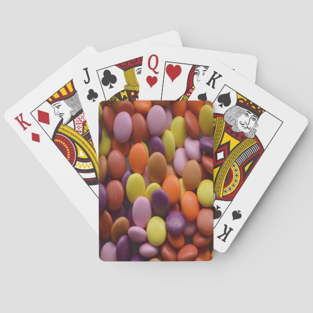 Baraja De Cartas Botones de caramelo (Reverso)