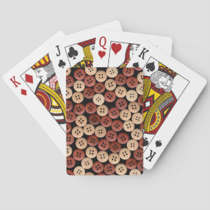 Baraja De Cartas Botones Guay Fun Único