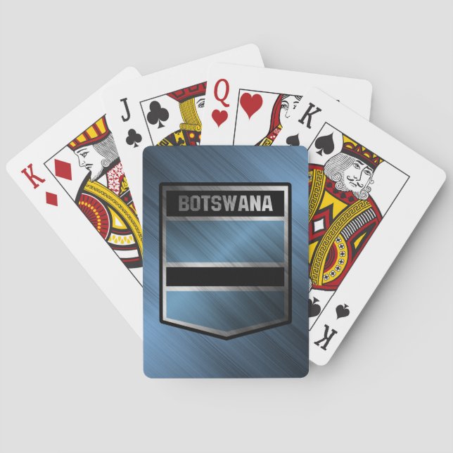 Baraja De Cartas Botsuana (Reverso)